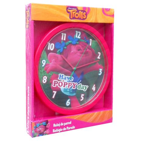 Trolls Have a Poppy Day Wall Clock £6.49